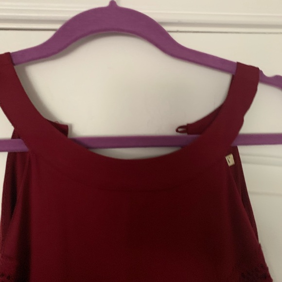 Red Shift Dress - Picture 3 of 5